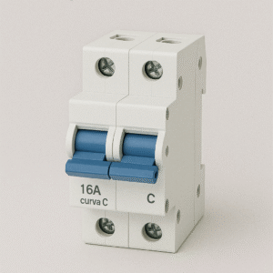 Magnetotérmico 2 polos 16A curva C